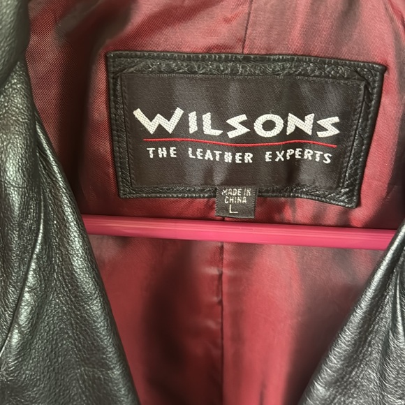 Wilson Leather jacket woman’s - Picture 2 of 4